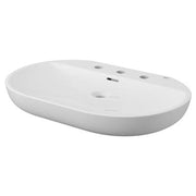 Grohe Wall Mount 27 Bathroom Sink, 3-hole 39668
