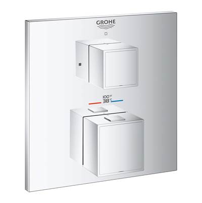Grohe Dual Function 2-Handle Thermostatic Valve Trim 24158