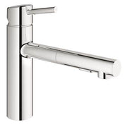 Grohe Concetto Single-Handle Pull-Out Kitchen Faucet Dual Spray 1.5 GPM 31453