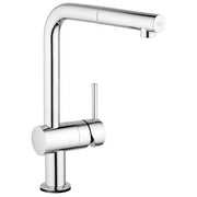 Grohe Single-Handle Pull-Out Kitchen Faucet Single Spray 1.75 GPM with Touch Technology 30218