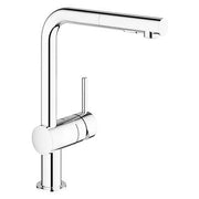 Grohe Single-Handle Pull-Out Kitchen Faucet Dual Spray 1.75 GPM 30300