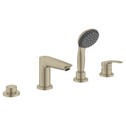 Grohe 4-Hole Single Handle Deck Mount Roman Tub Faucet with 1.75 GPM Hand Shower 25245