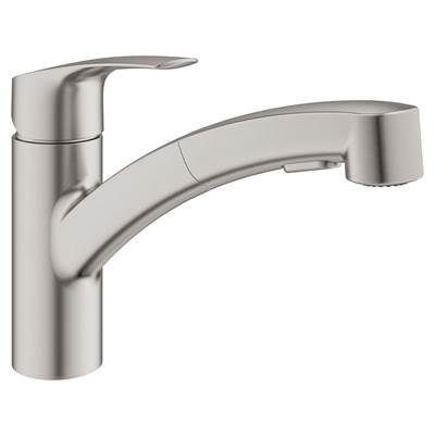Grohe Eurosmart Single-Handle Dual Spray Pull-Out Kitchen Faucet 30306
