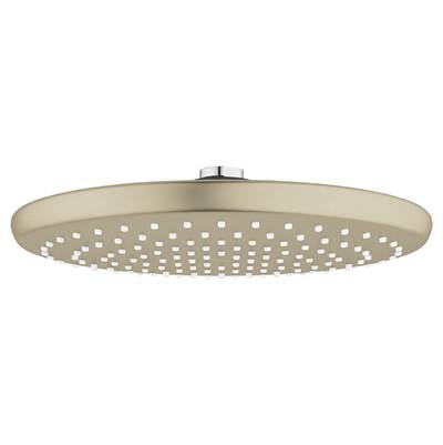 Grohe 250 Rain Shower Head, 9 7/8 - 1 Spray, 1.75 gpm 26715