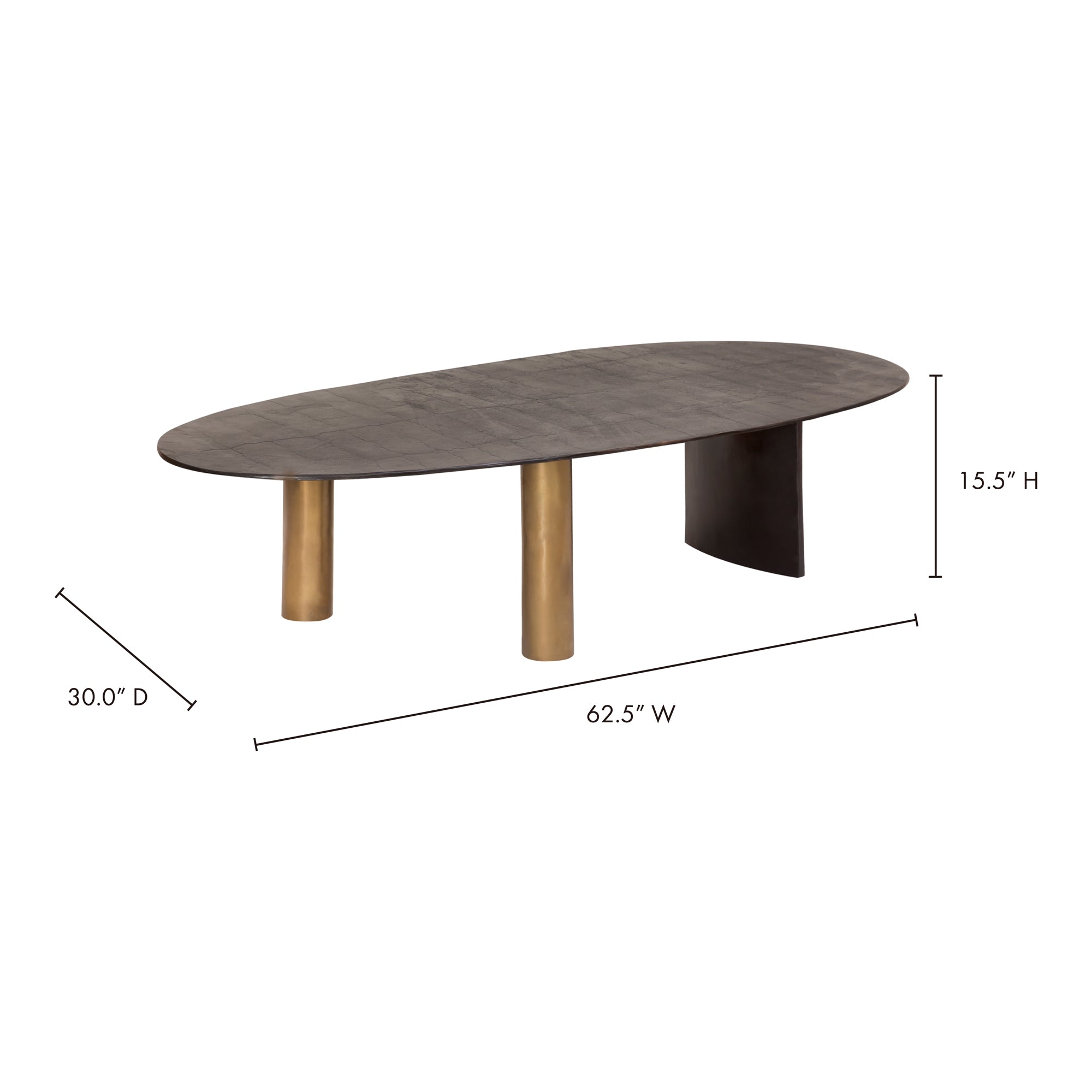 Moes Nicko Coffee Table Black ZY-1029-02-0