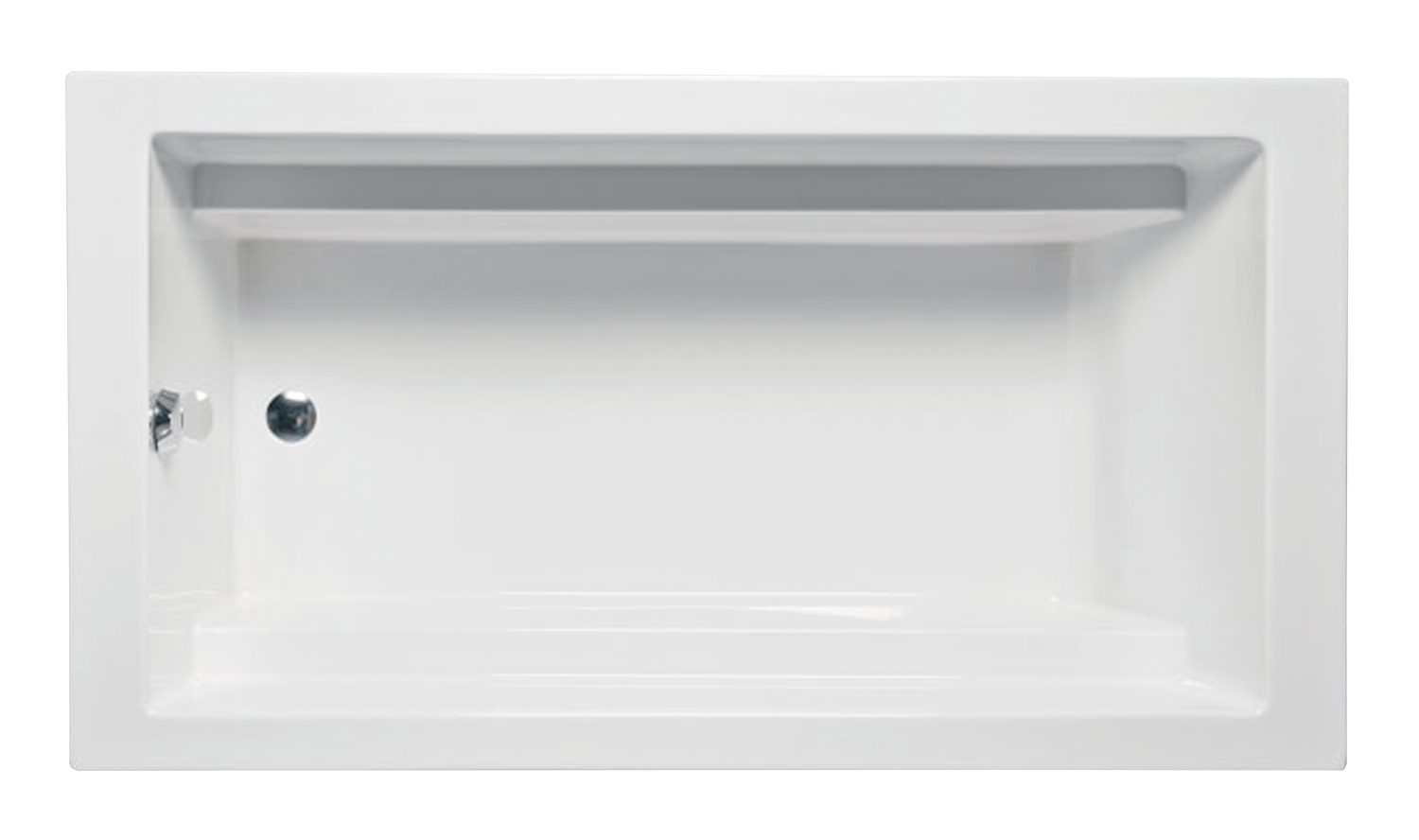 Americh Zephyr 6036 - Luxury Series Drop-in Bathtub ZP6036L-WH