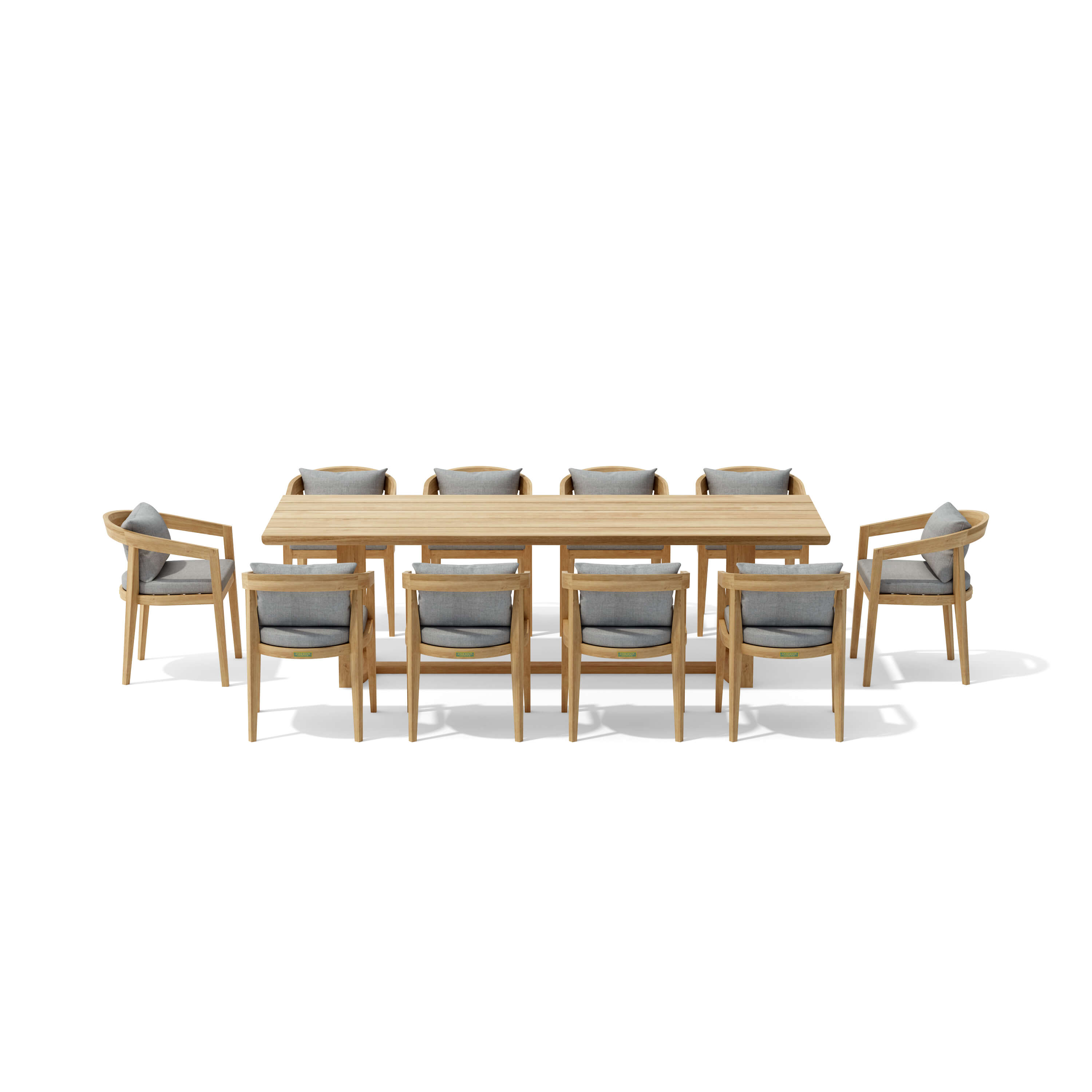 Set-368 11-Pc Toscana Dining Table Set