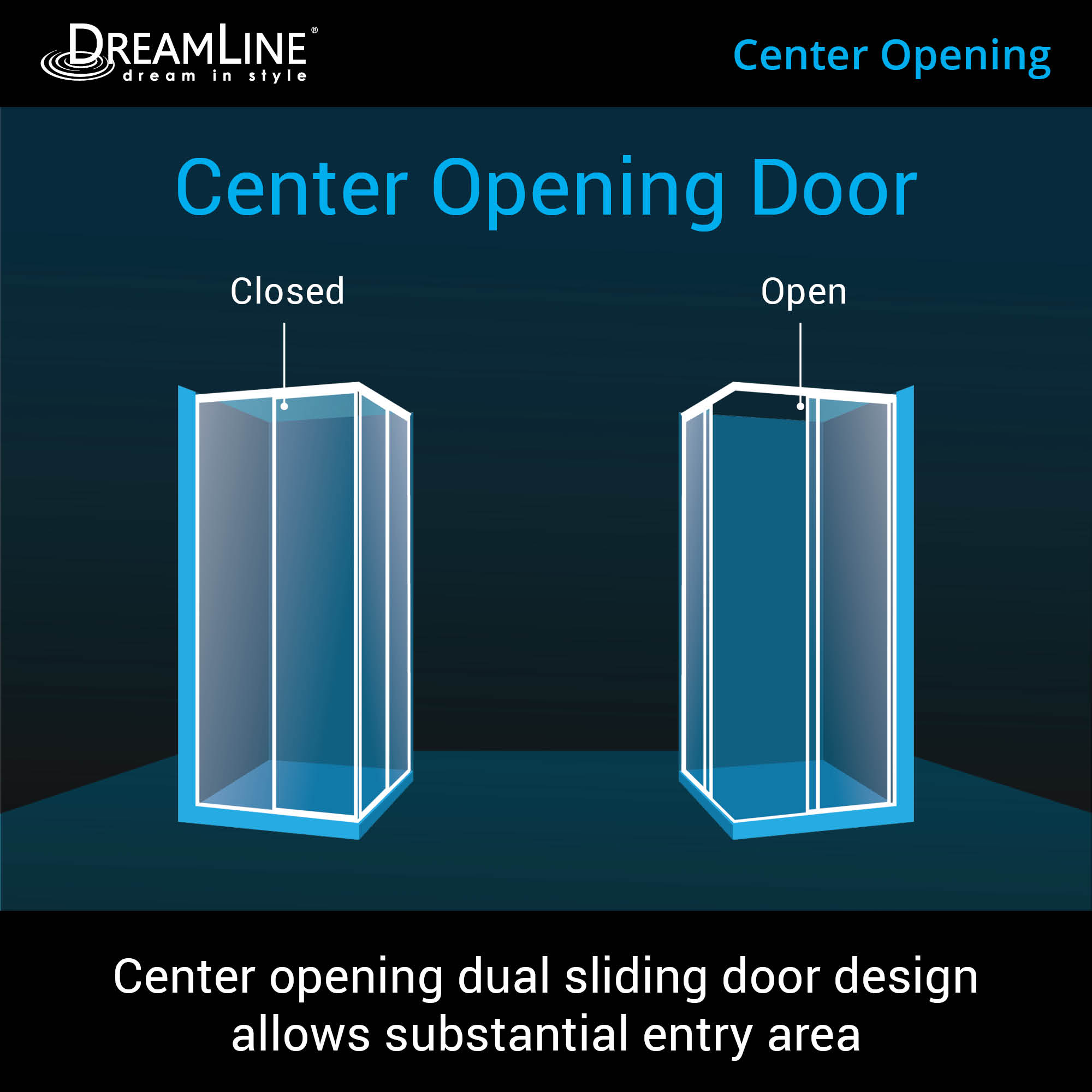 DreamLine Cornerview 34.5" W Enclosure