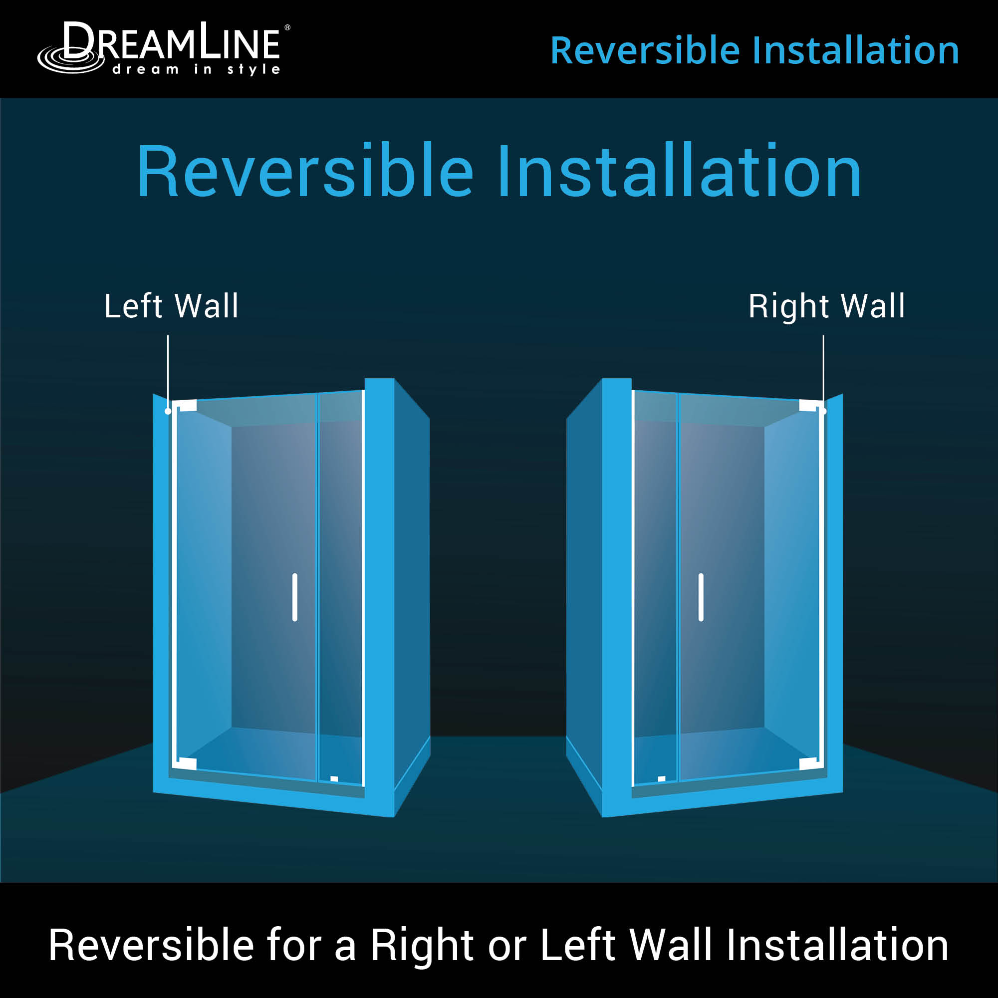 DreamLine Elegance-LS 36.25-38.25" W Shower Door