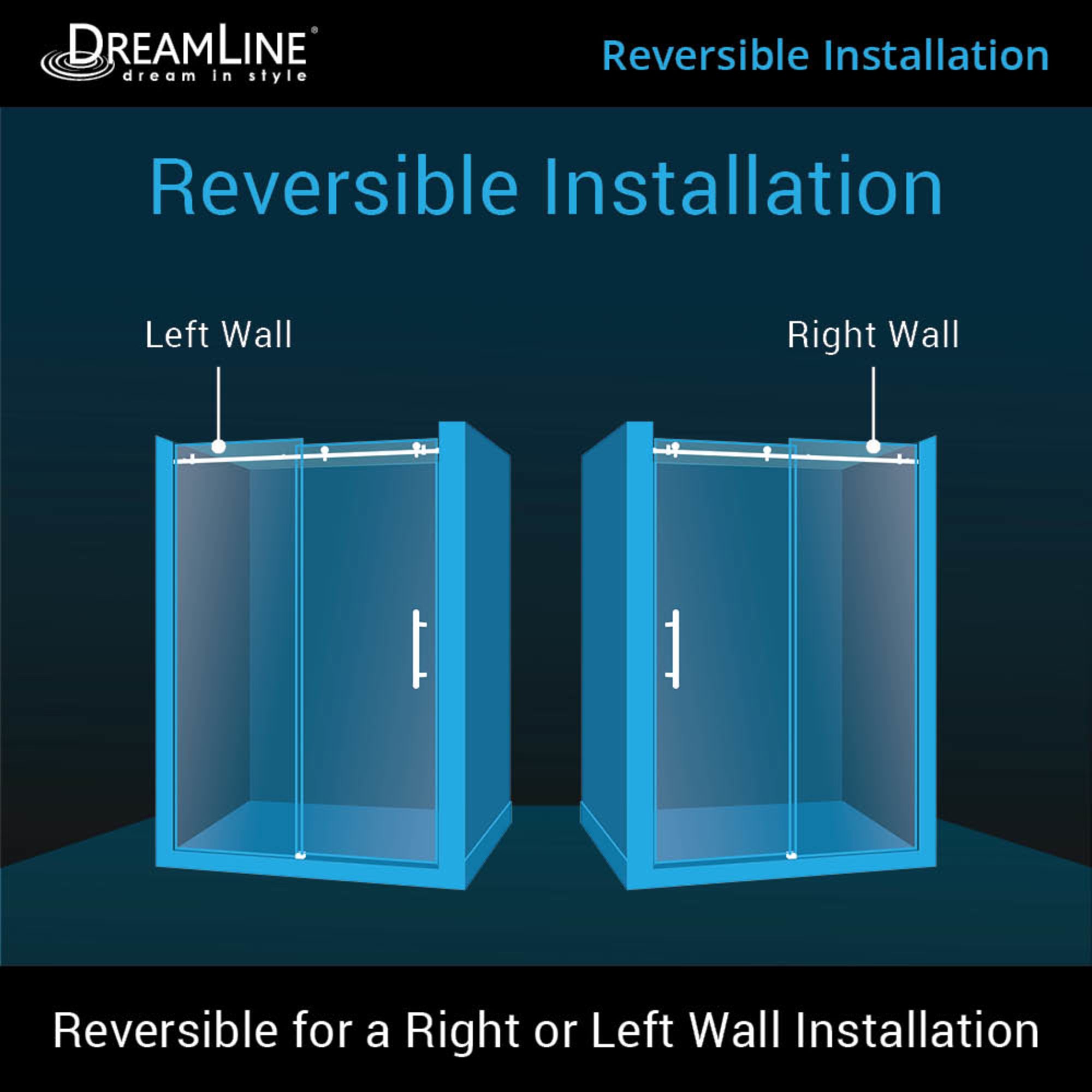 DreamLine Enigma Air 56-60" W Shower Door