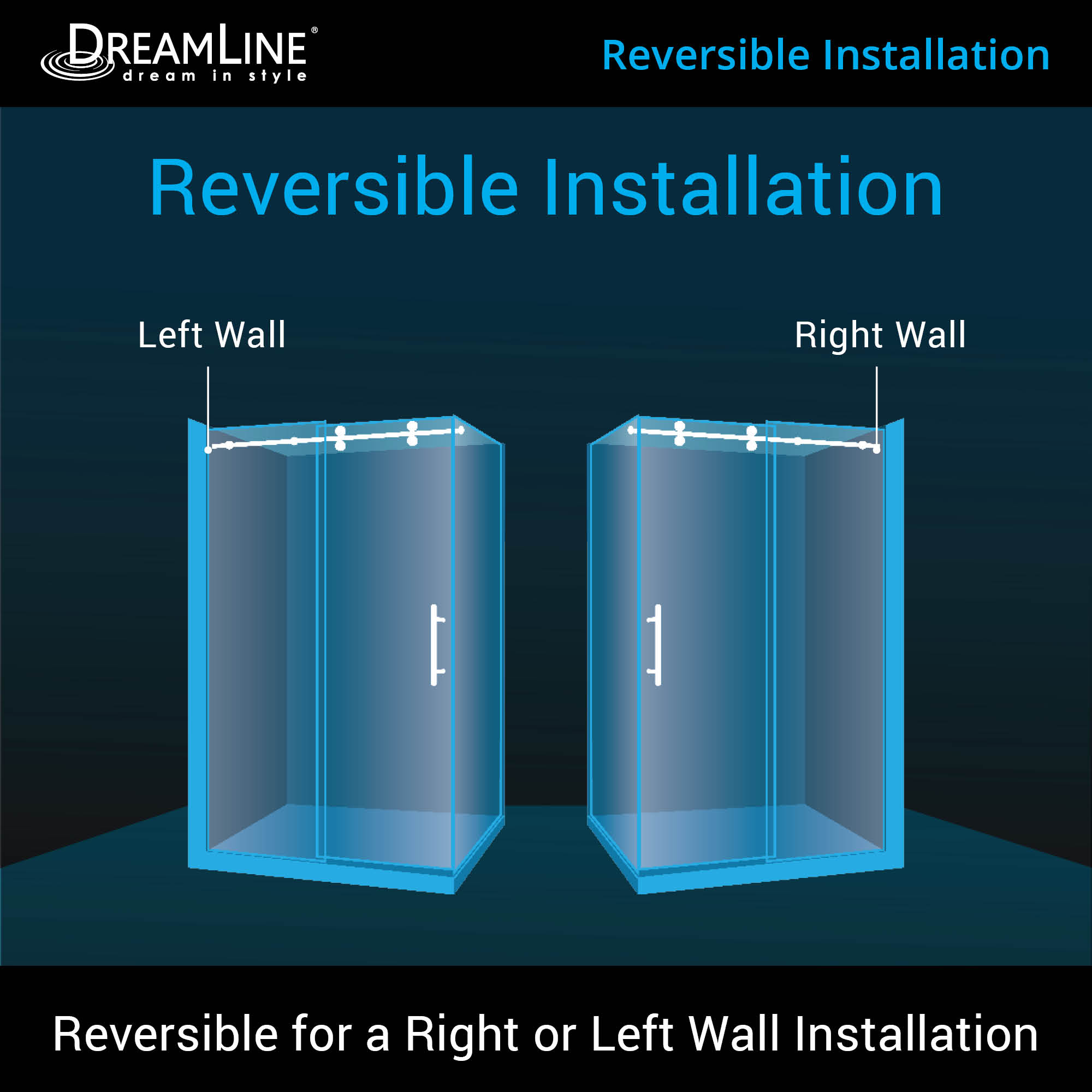DreamLine Enigma-XO 50-54" W Shower Enclosure