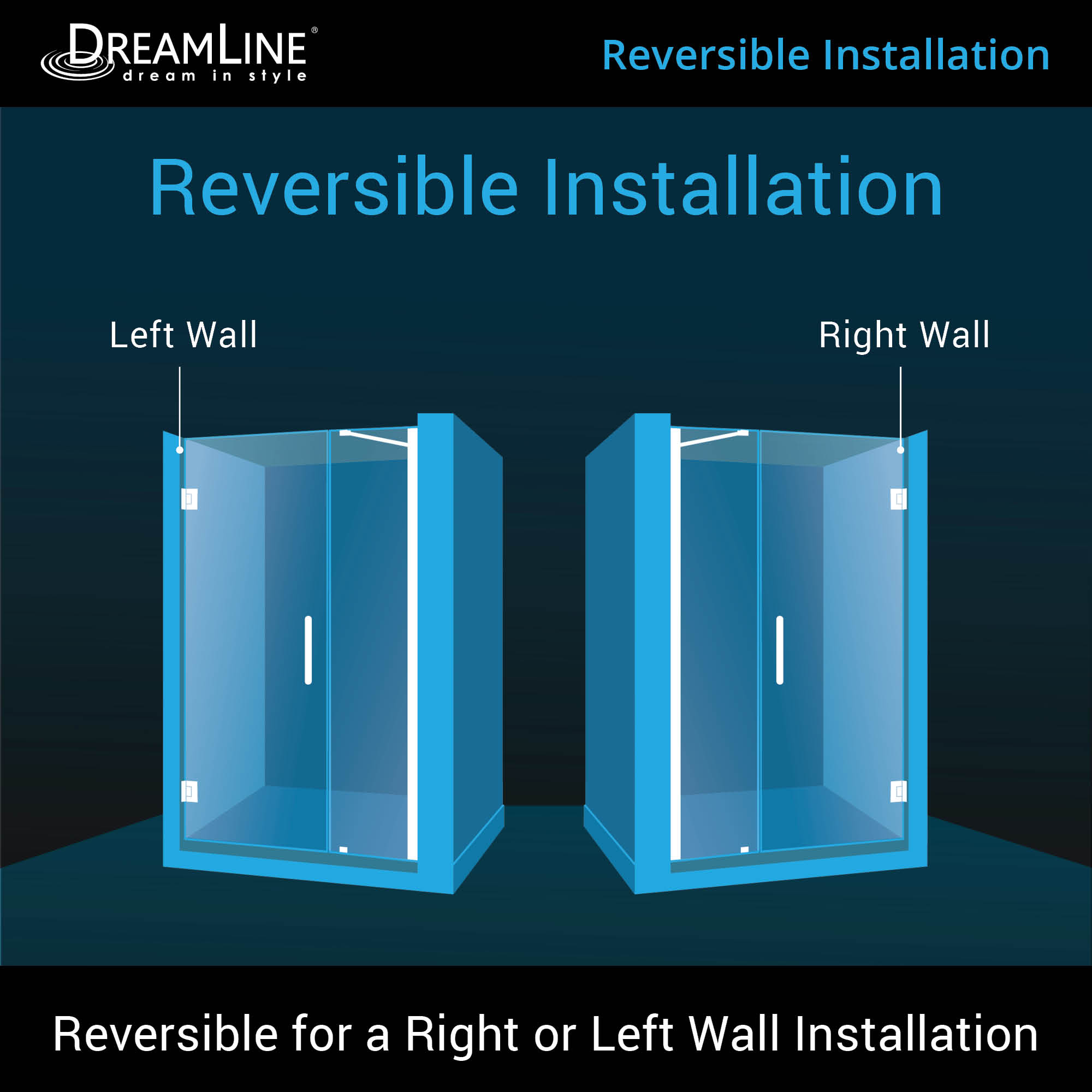 DreamLine Unidoor 37-38" W Shower Door