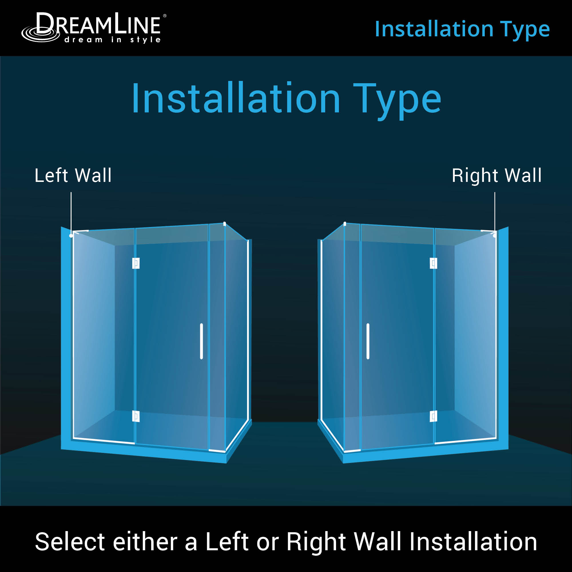 DreamLine Unidoor-X 63.5" W Shower Enclosure