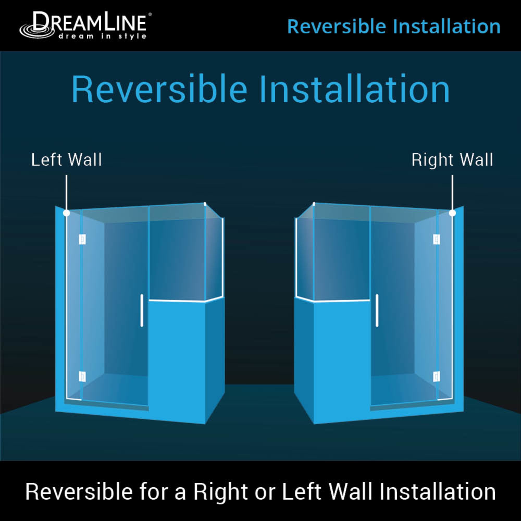 DreamLine Unidoor-X 59" W Shower Enclosure