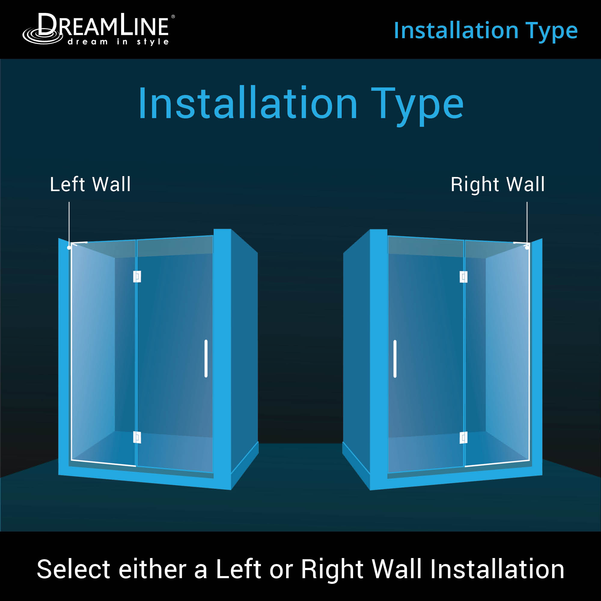 DreamLine Unidoor-X 49" W Shower Door