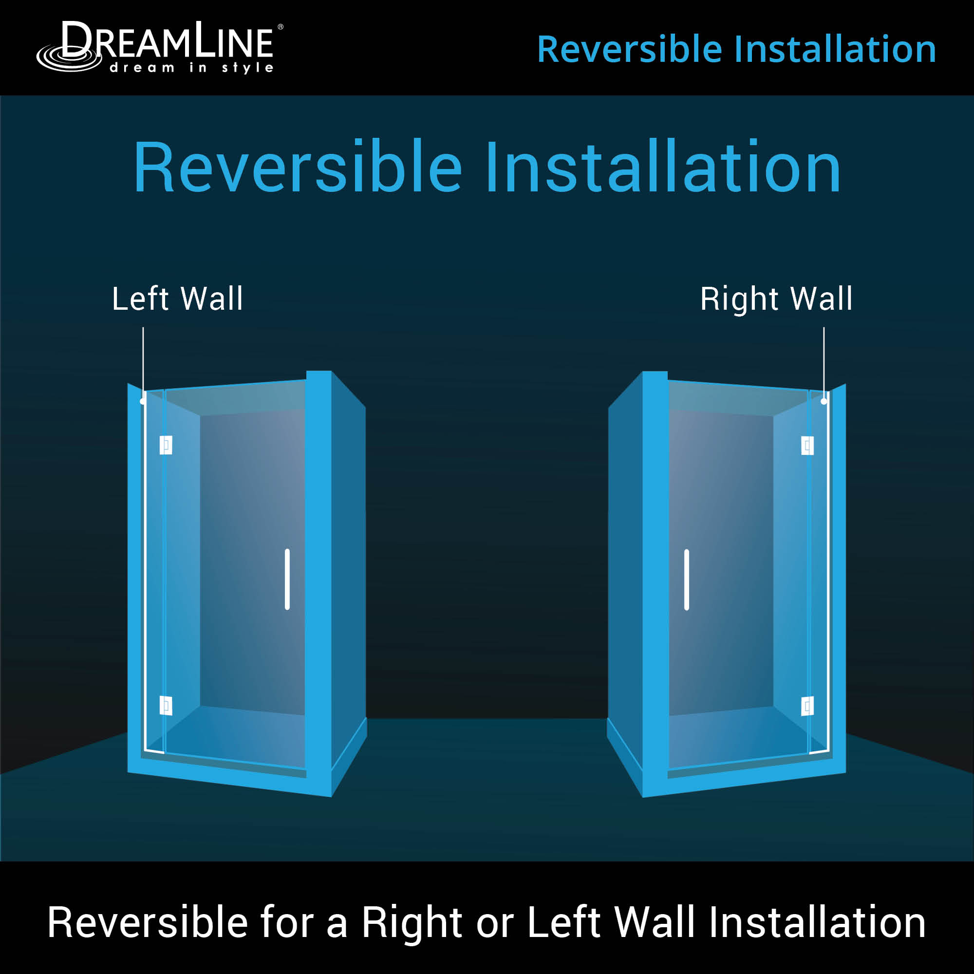 DreamLine Unidoor-X 34" W Shower Door
