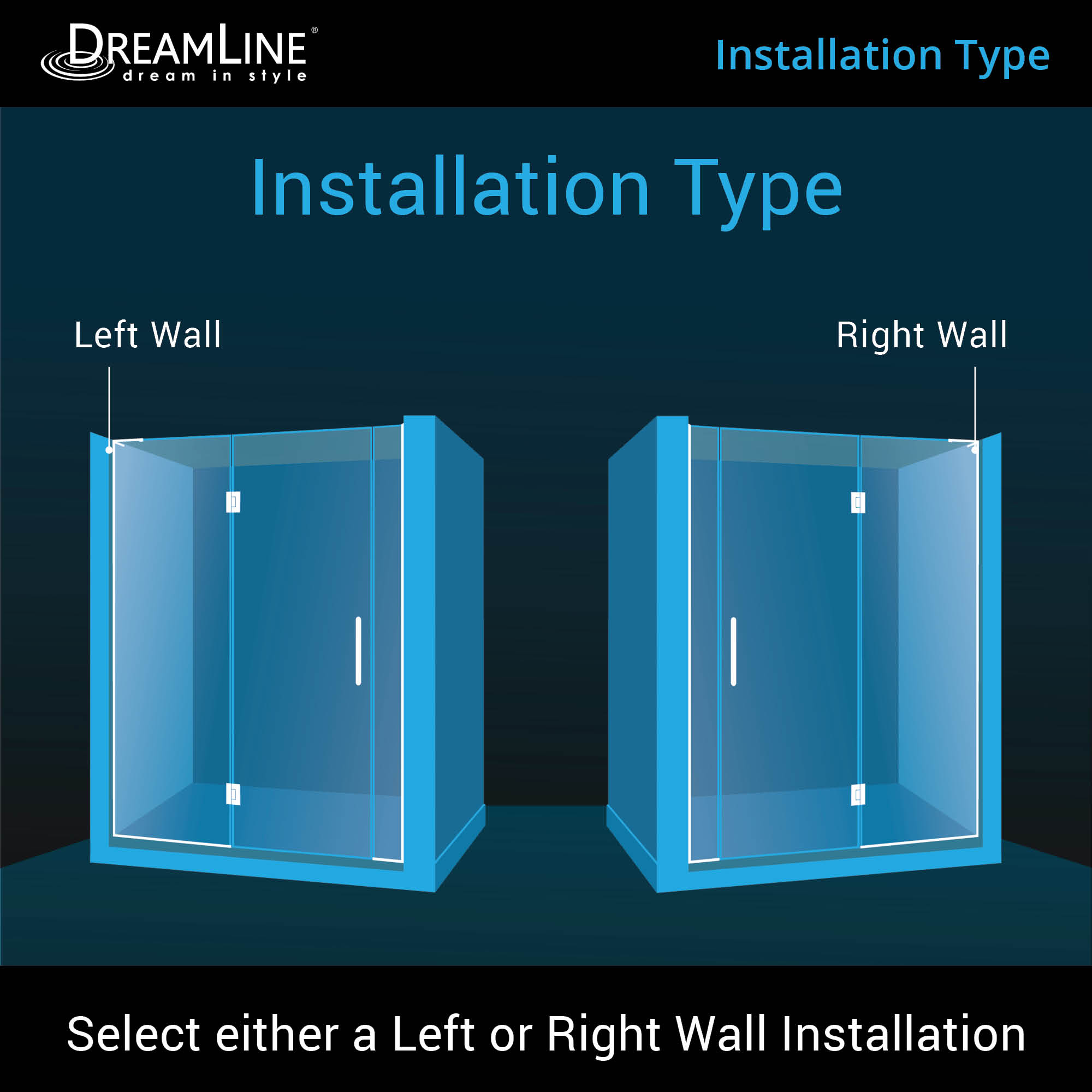 DreamLine Unidoor-X 72-72.5" W Shower Door