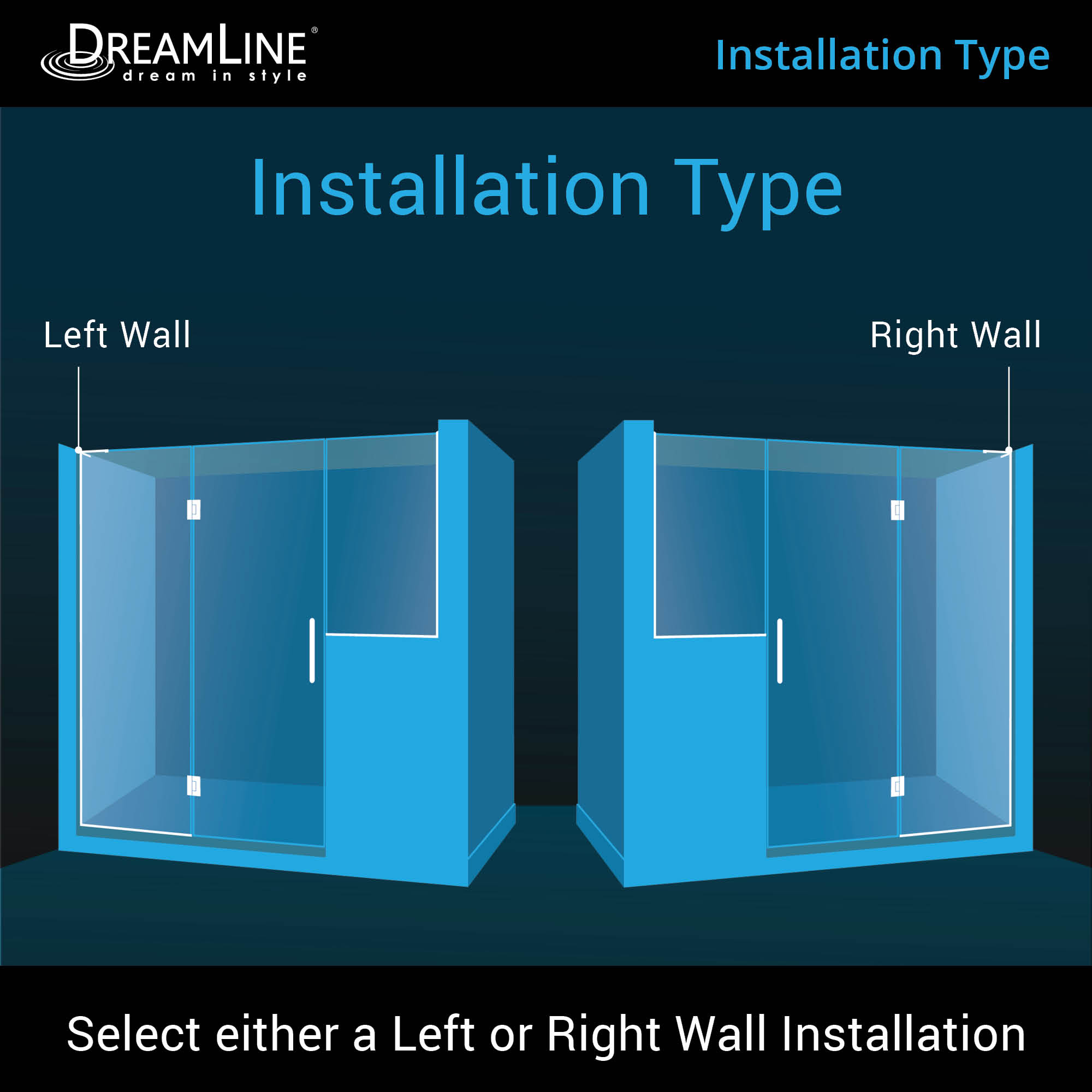 DreamLine Unidoor-X 72-72.5" W Shower Door
