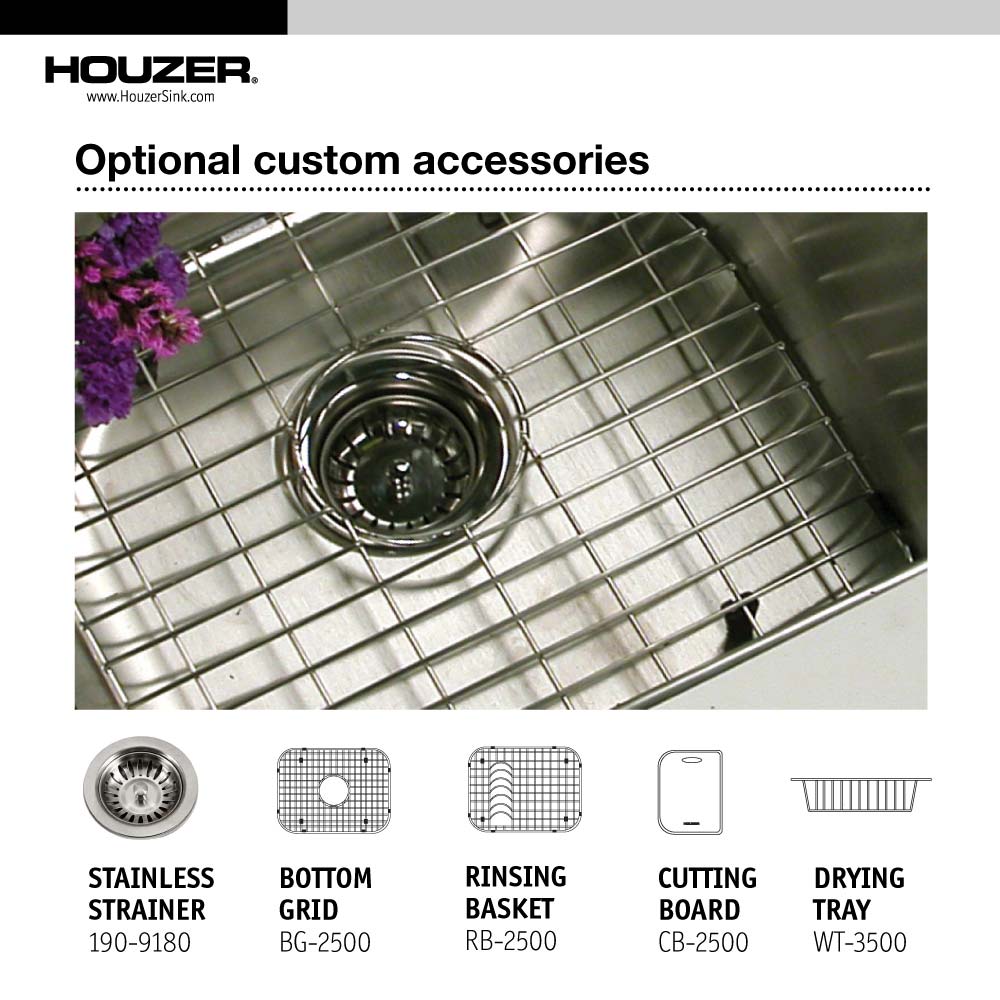 25" x 22" Stainless Steel Topmount 3-hole Single Bowl Kitchen Sink