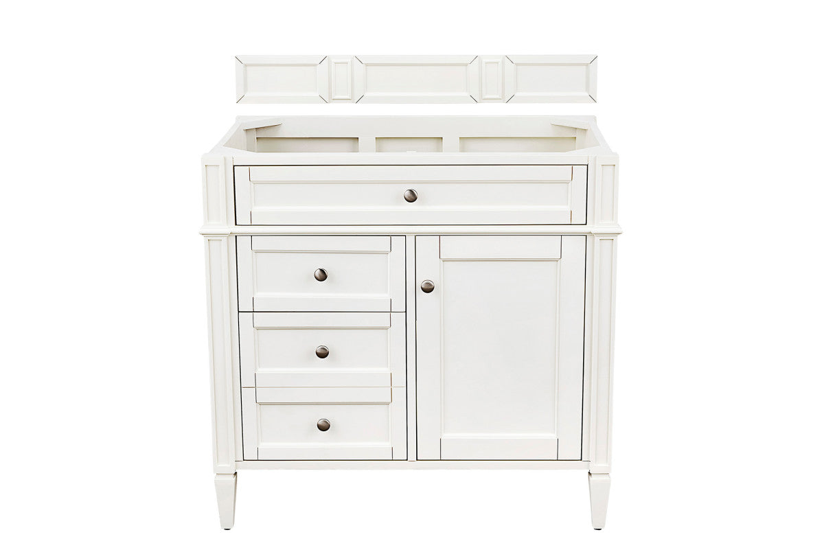 Brittany 36" Single Vanity in Bright White