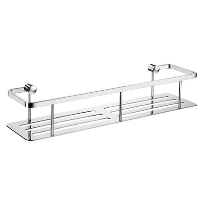 SIDELINE - Design Shower Basket in Polished Chrome and Solid Brass Construction