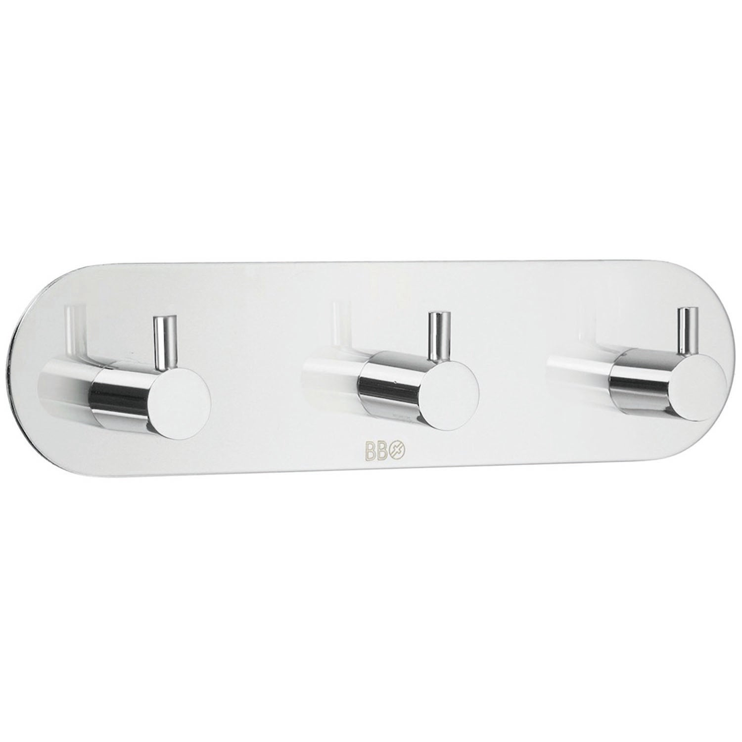 BESLAGSBODEN - Design Triple Hook, Self-adhesive