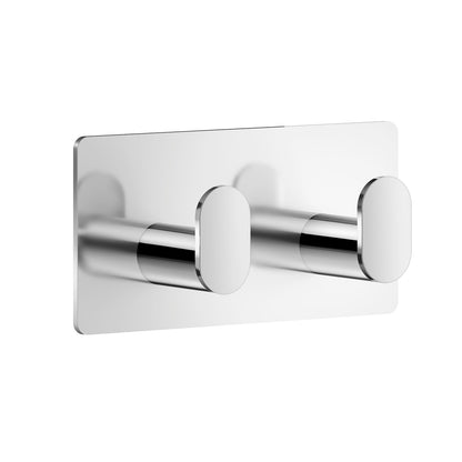 CUBE Double Towel hook, Self-adhesive.