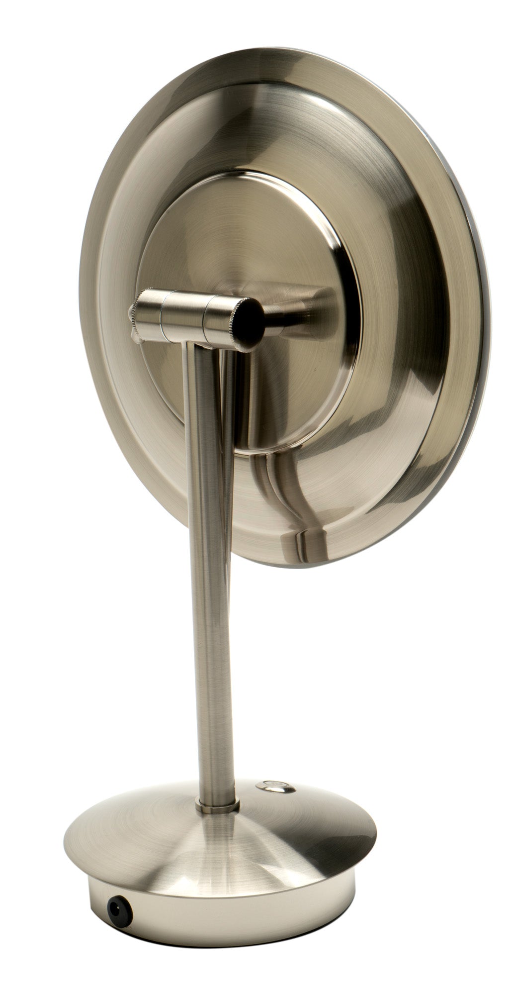 ALFI brand ABM9FLED Tabletop Round 9" 5x Magnifying Cosmetic Mirror with Light