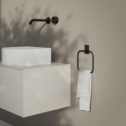 BESLAGSBODEN Towel ring, self-adhesive