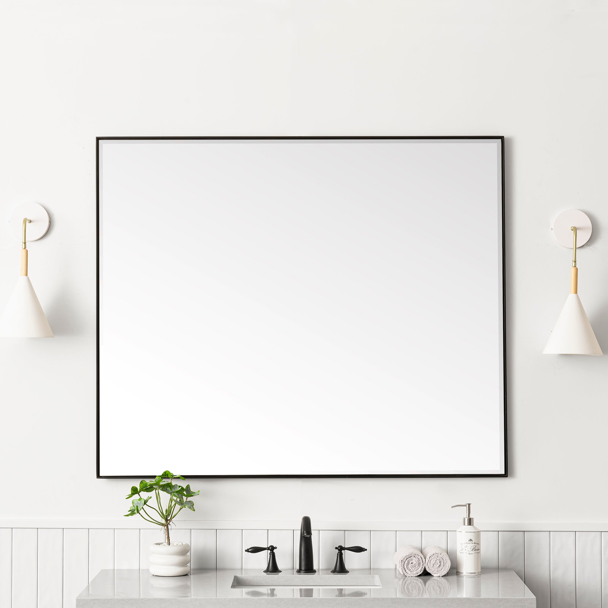 James Martin Rohe 48" Rectangular Mirror