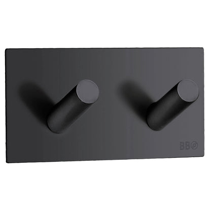 BESLAGSBODEN - Design Double Hook, Self-adhesive
