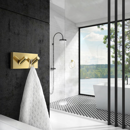 HOUSE - Double Towel Hook, Length 90 mm