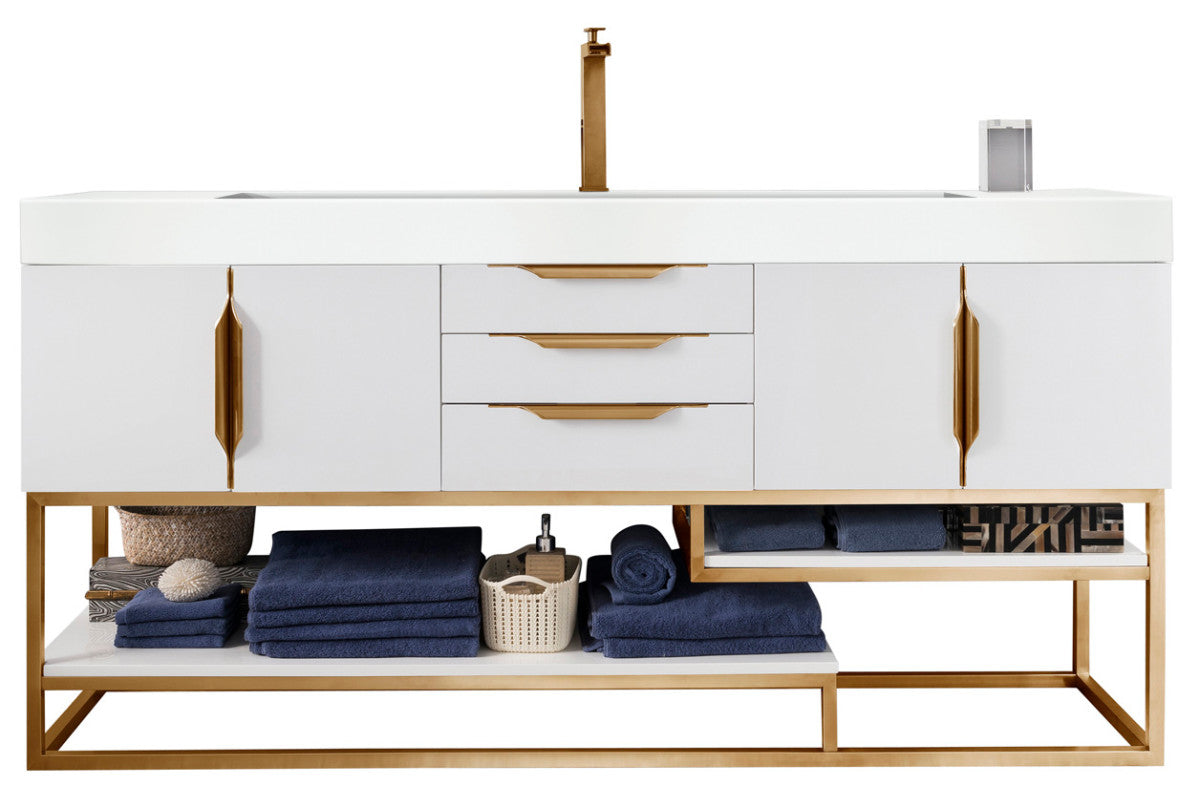 Columbia 72" Single Vanity Cabinet