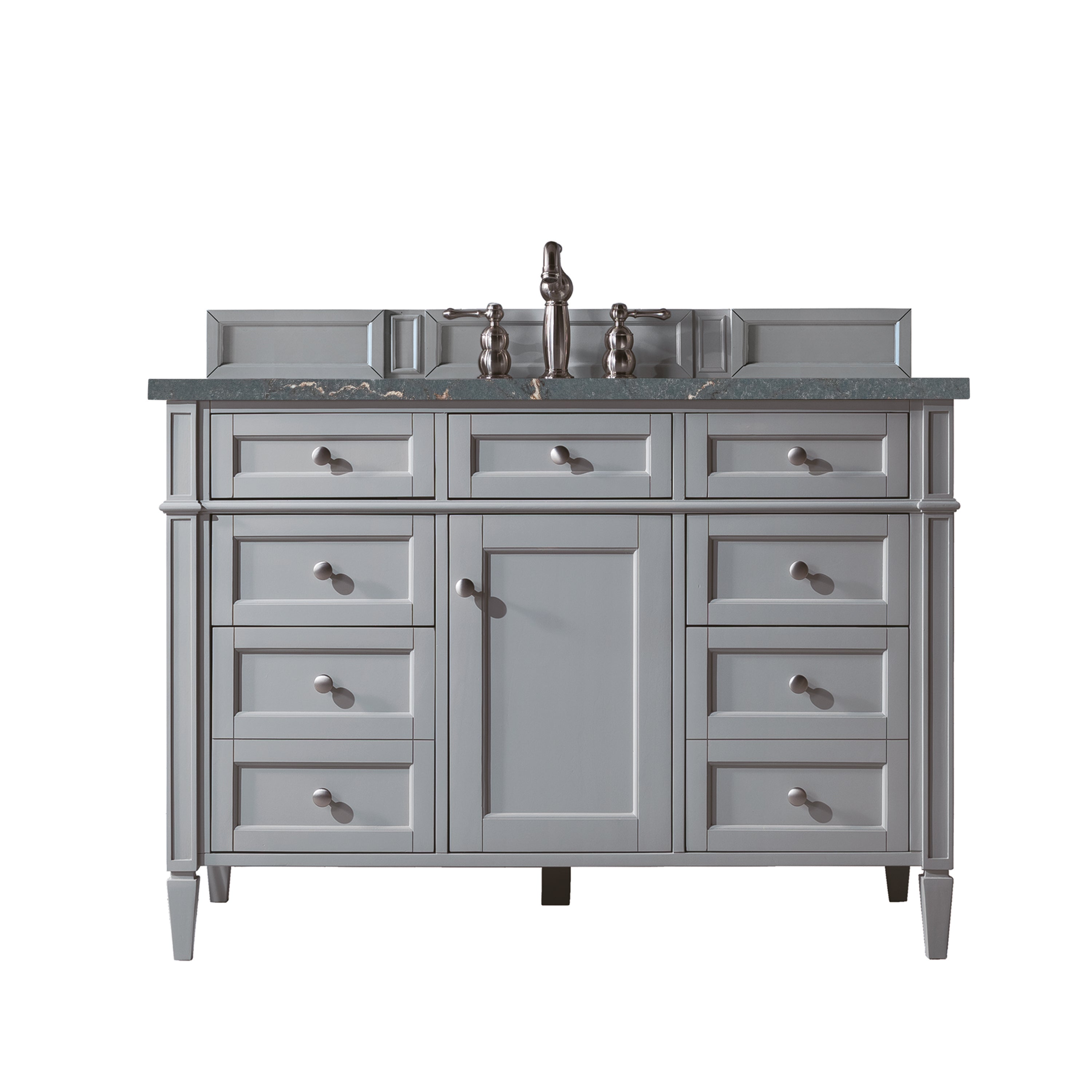 James Martin Brittany 48" Single Vanity in Urban Gray with 3cm Countertop