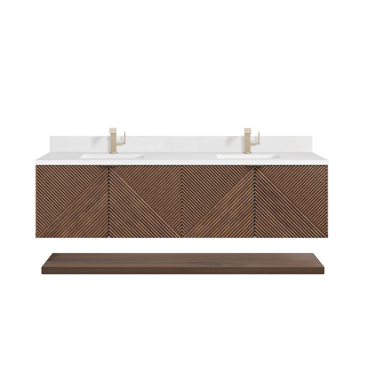 Marcello 72" Double Vanity Cabinet