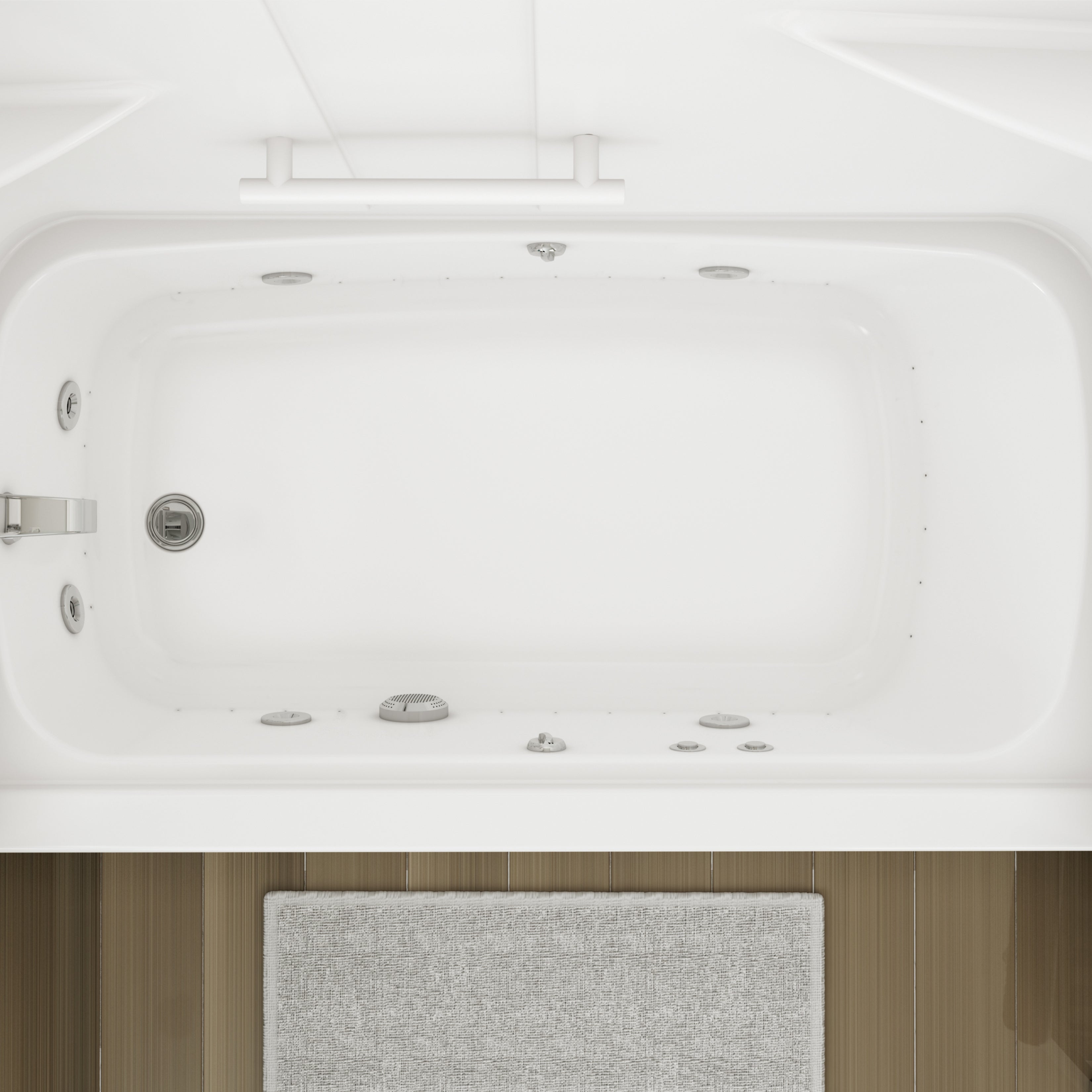 Maax Allia TS-6032 Acrylic Alcove Two-Piece Tub Shower 107934S