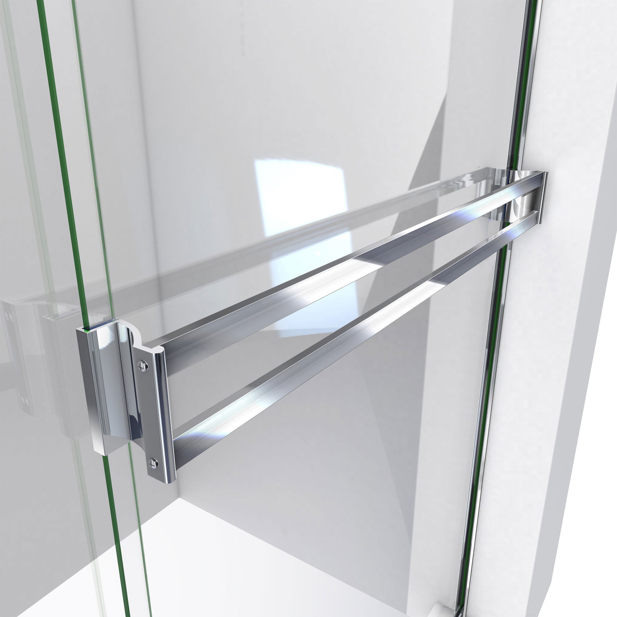 DreamLine Alliance Pro BG 56 - 60 inch W x 70 3/8 inch H Semi-Frameless Bypass Shower Door