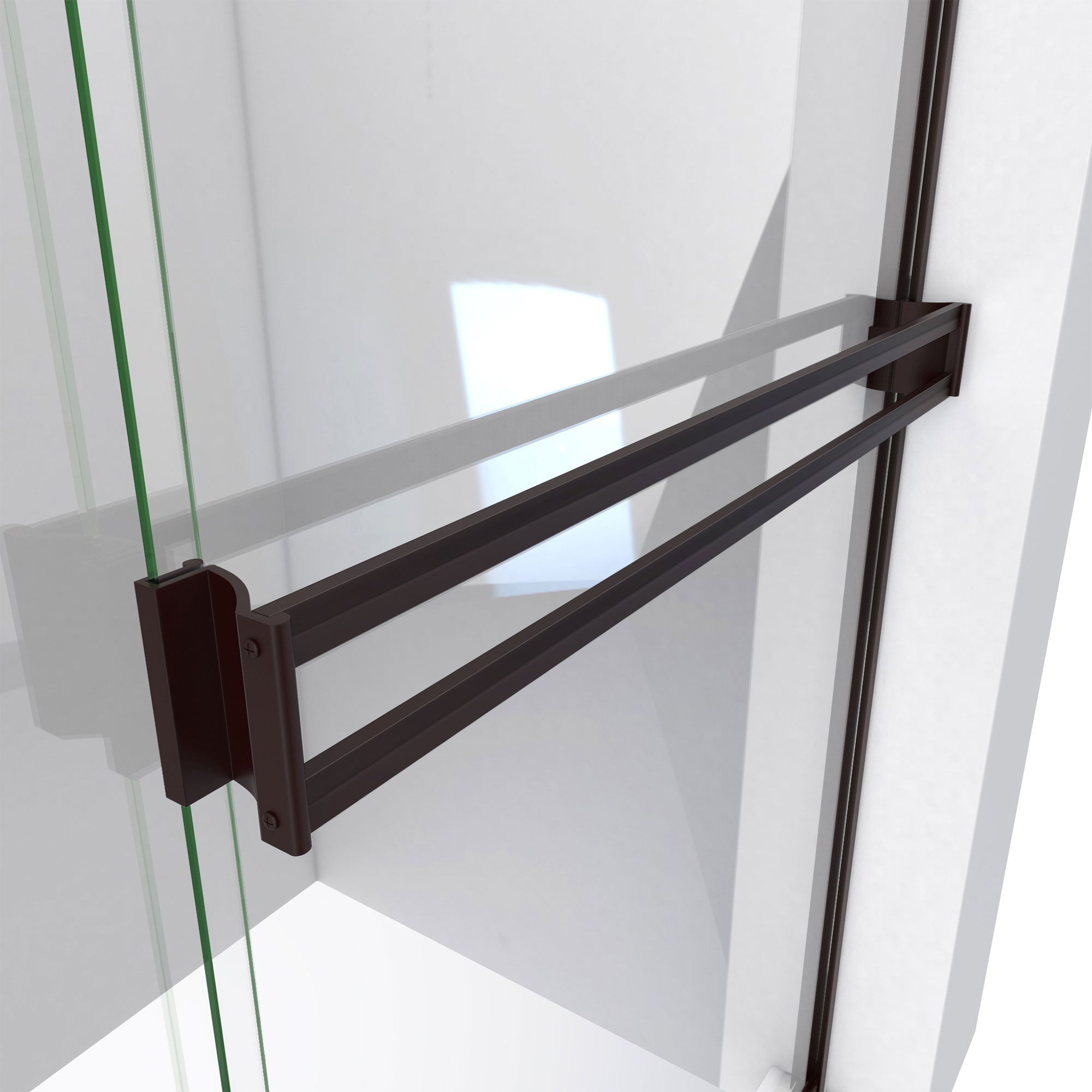 DreamLine Alliance Pro BG 56 - 60 inch W x 70 3/8 inch H Semi-Frameless Bypass Shower Door