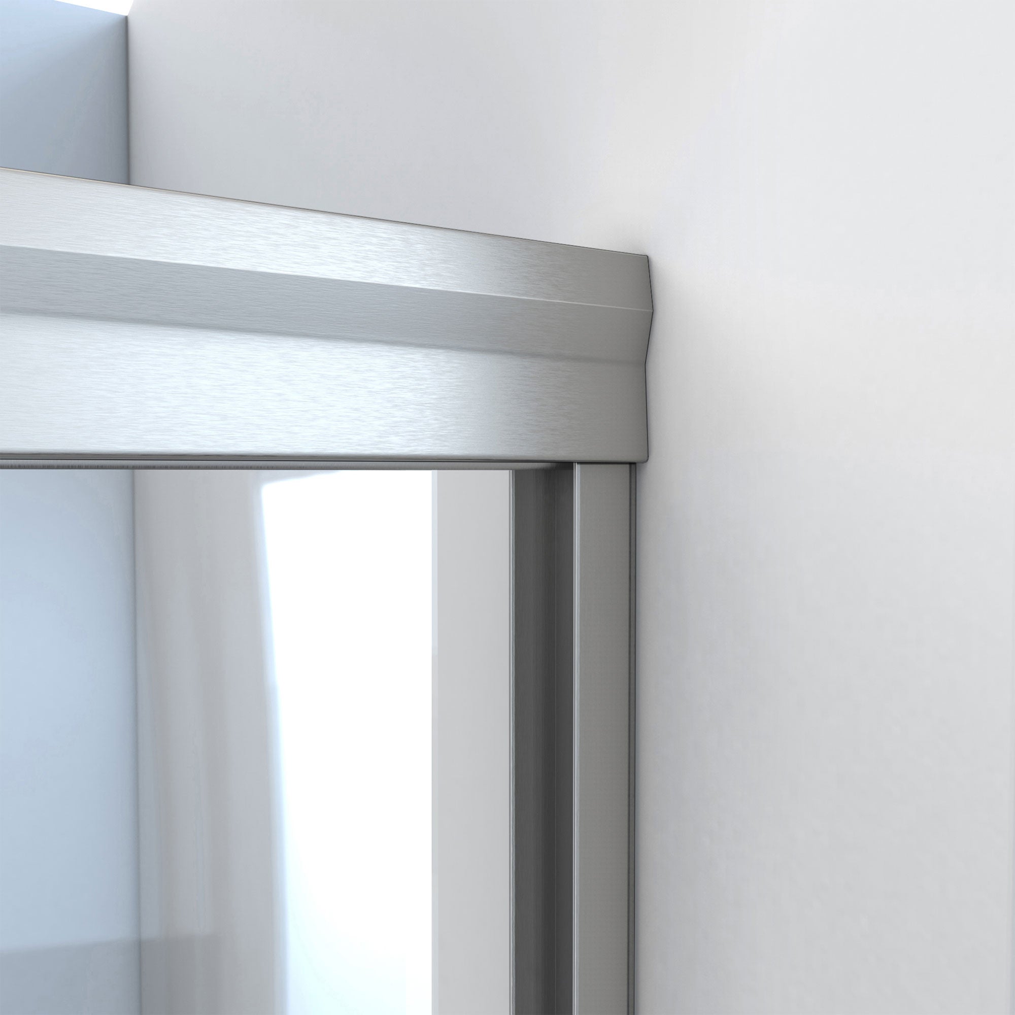 DreamLine Alliance Pro BG 56 - 60 inch W x 70 3/8 inch H Semi-Frameless Bypass Shower Door