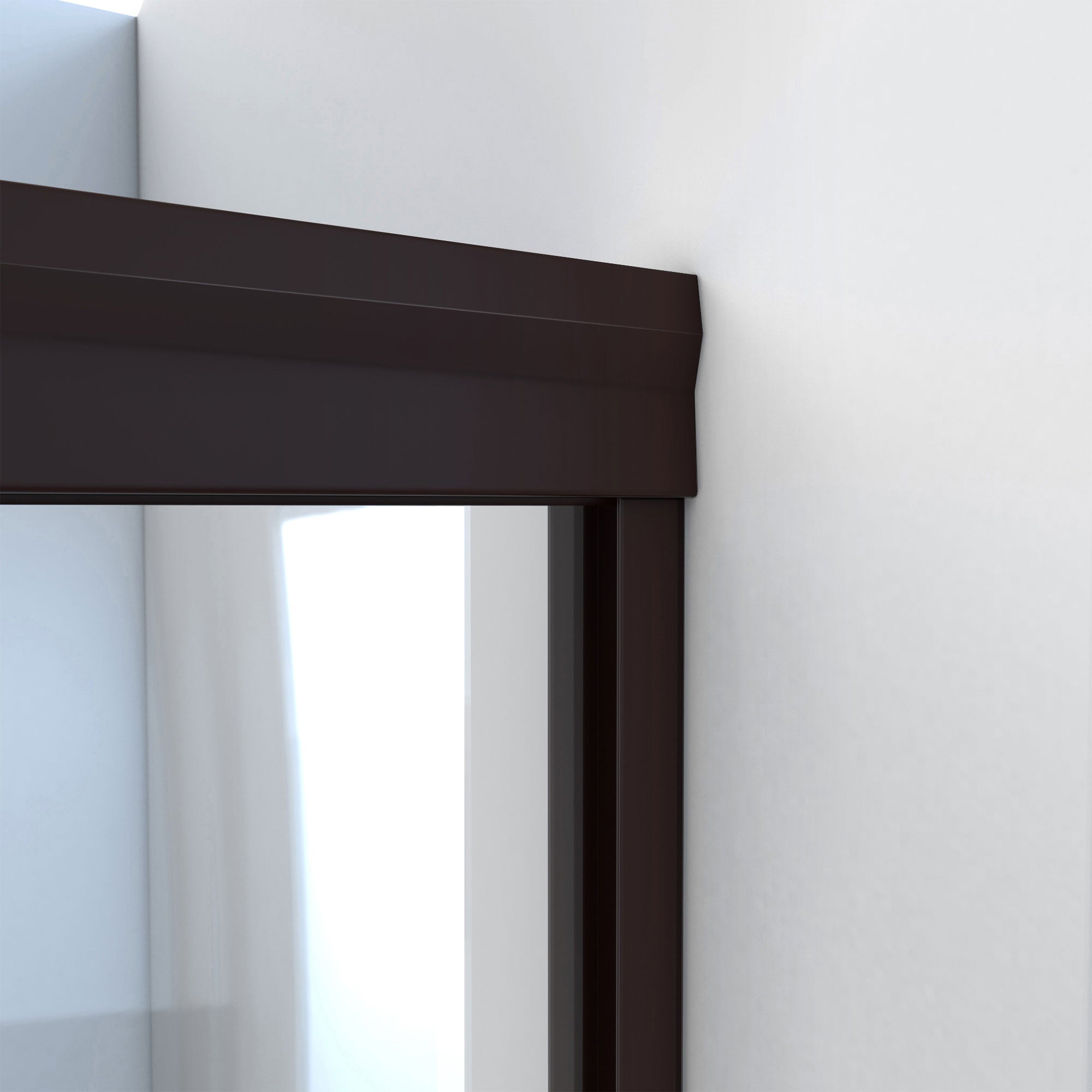 DreamLine Alliance Pro BG 56 - 60 inch W x 70 3/8 inch H Semi-Frameless Bypass Shower Door