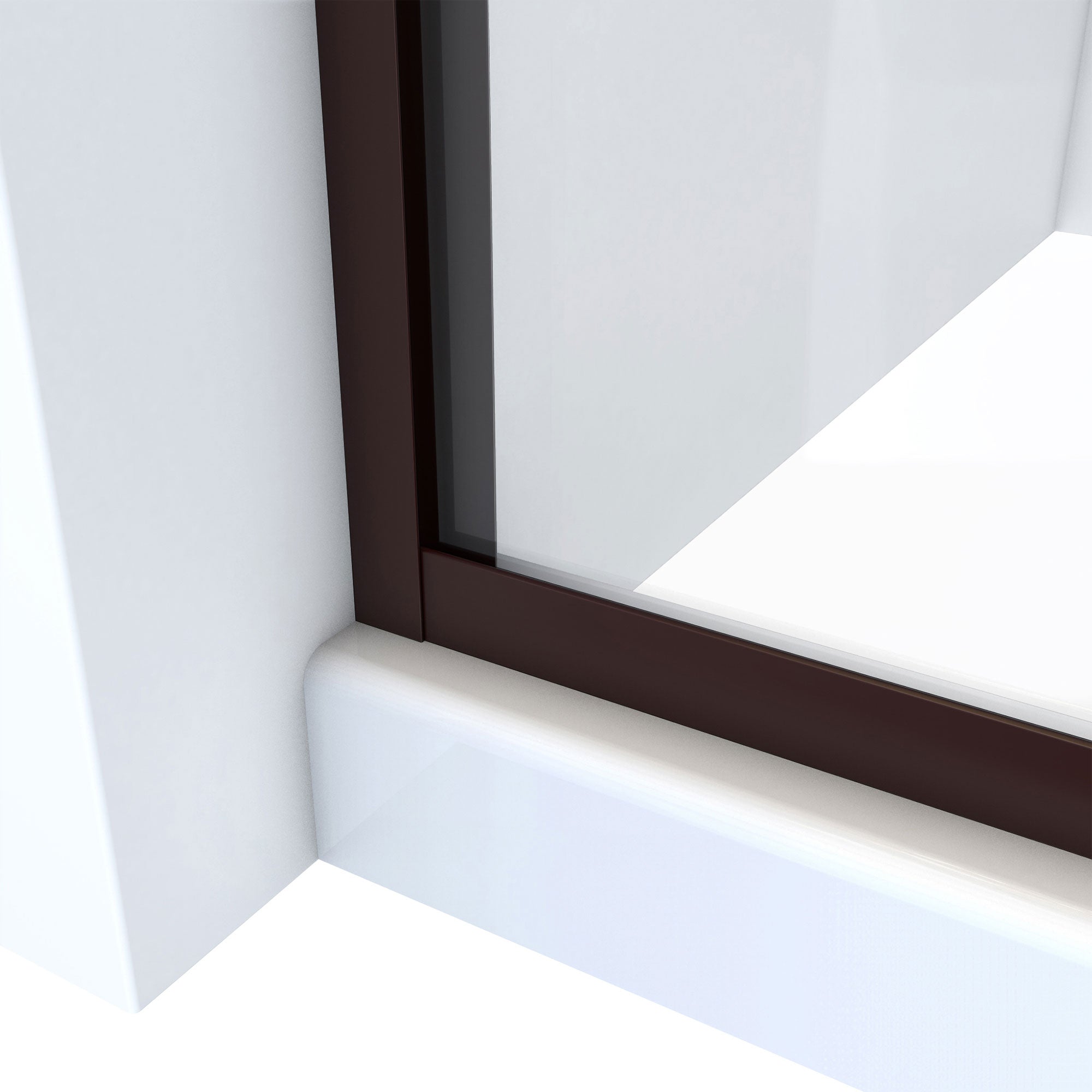 DreamLine Alliance Pro ML 56 - 60 inch W x 70 1/2 inch H Semi-Frameless Bypass Shower Door