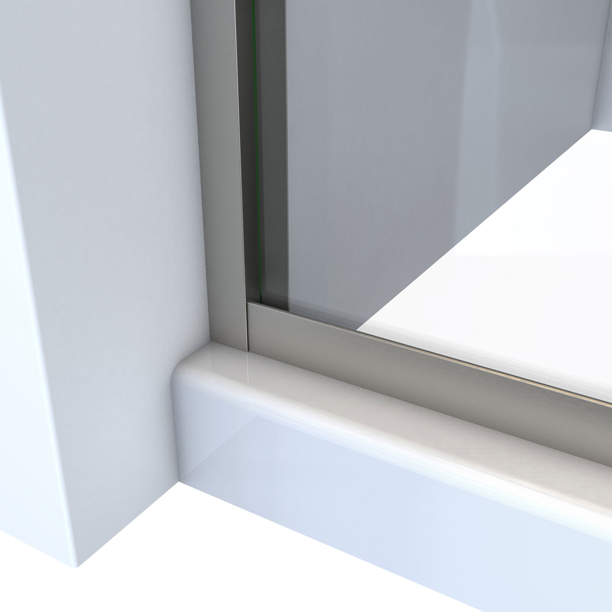 DreamLine Alliance Pro HV 56 - 60 inch W x 70 1/2 inch H Semi-Frameless Bypass Shower Door