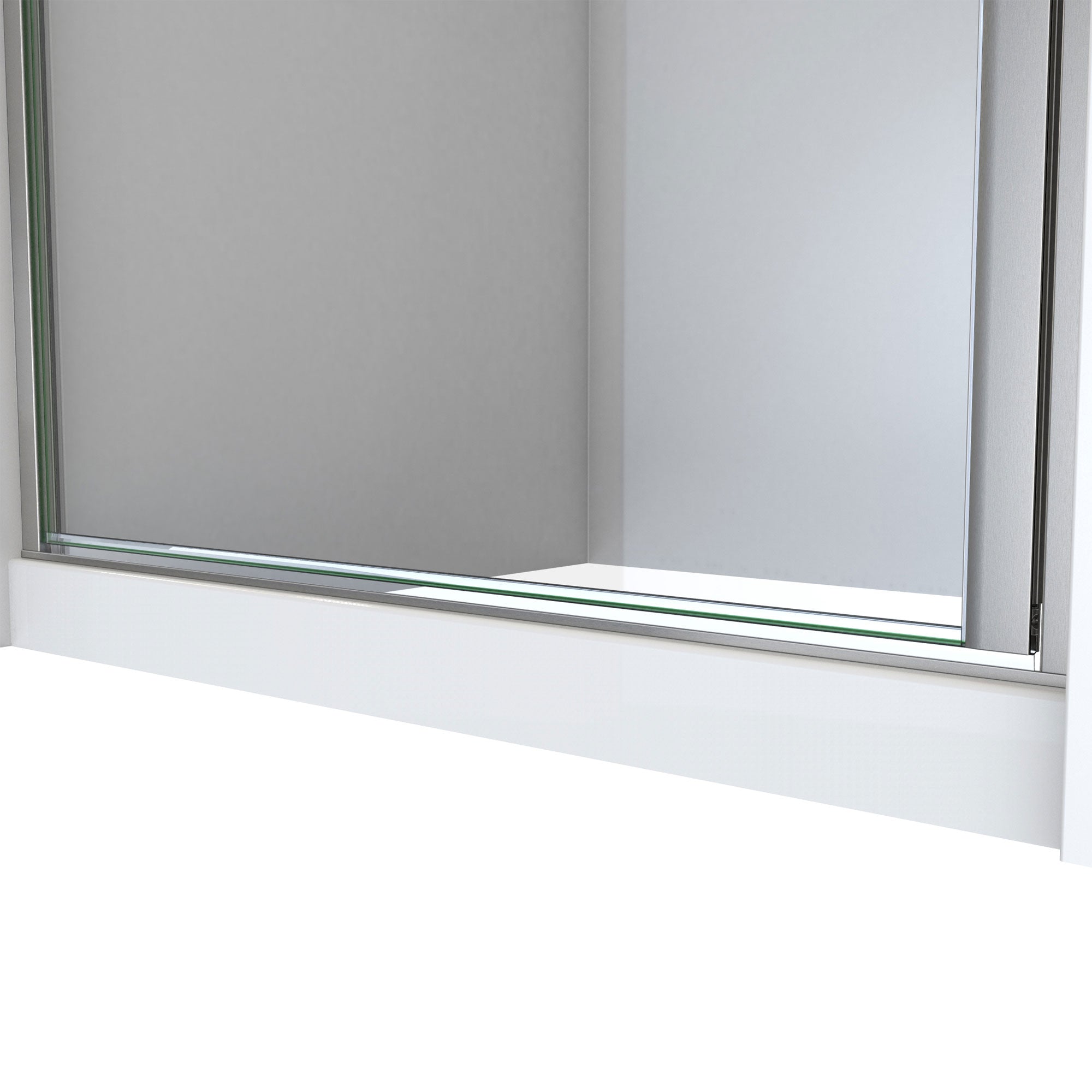 DreamLine Alliance Swing BG 30 - 31 inch W x 69 inch H Semi-Frameless Swing Shower Door