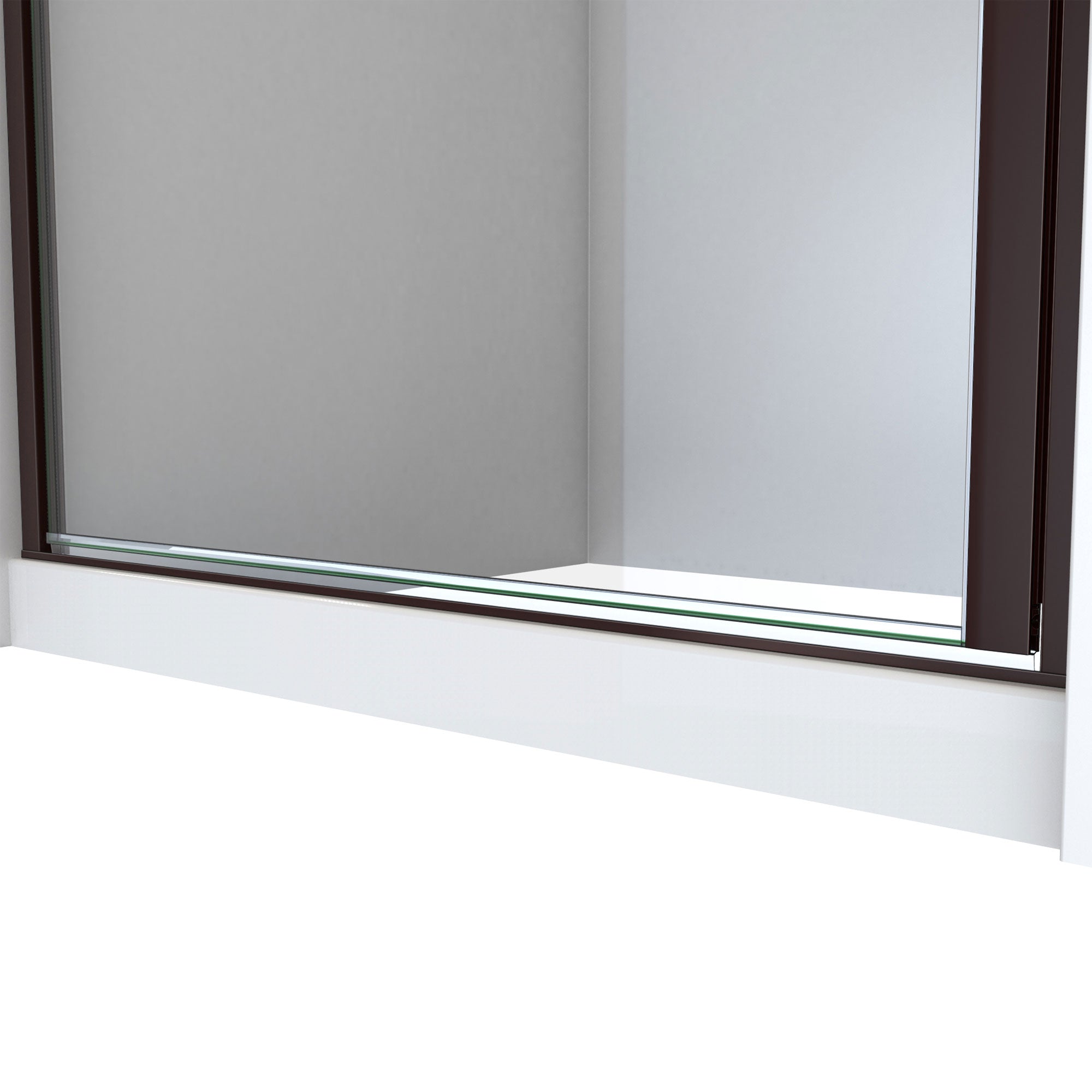 DreamLine Alliance Swing BG 30 - 31 inch W x 69 inch H Semi-Frameless Swing Shower Door