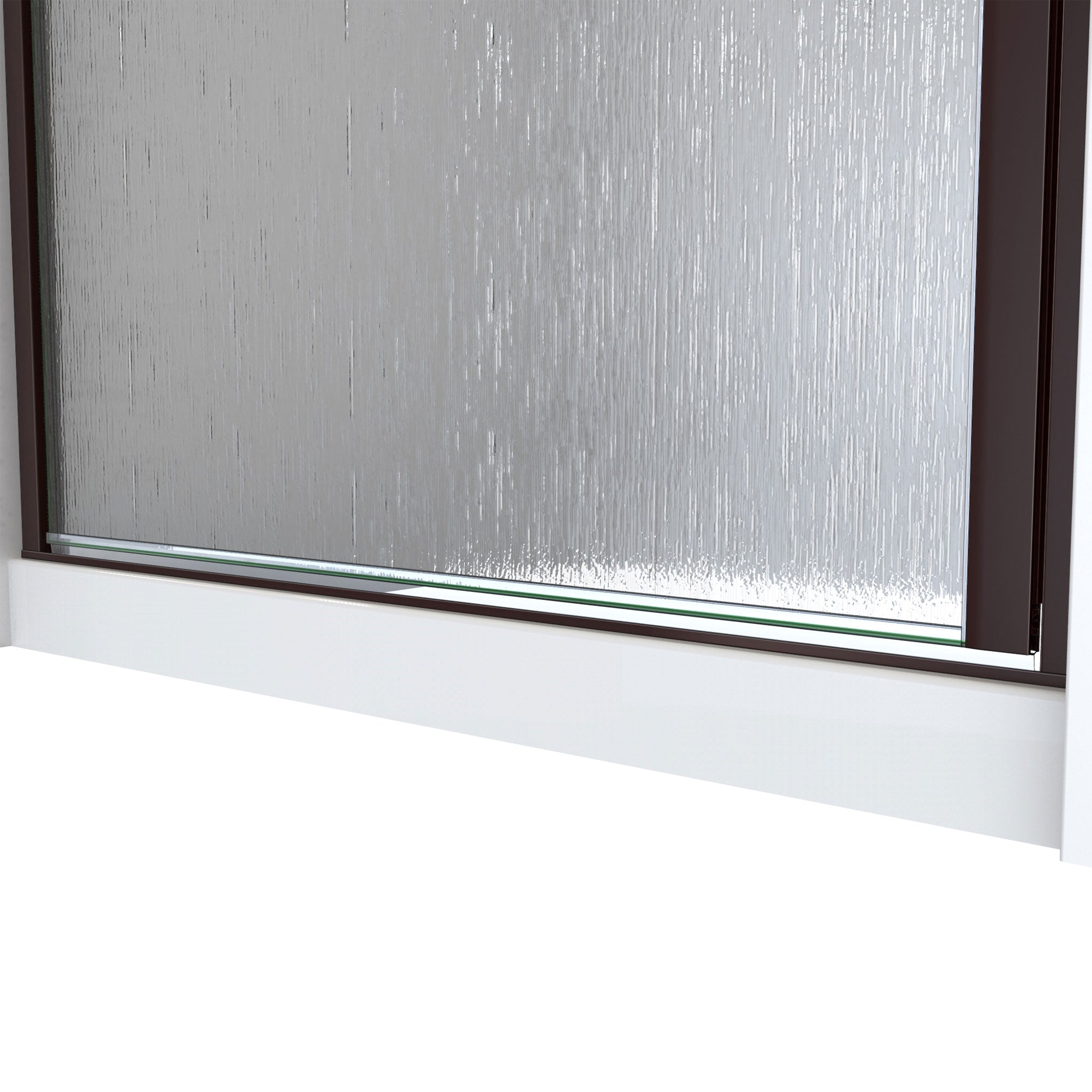 DreamLine Alliance Swing BG 30 - 31 inch W x 69 inch H Semi-Frameless Swing Shower Door
