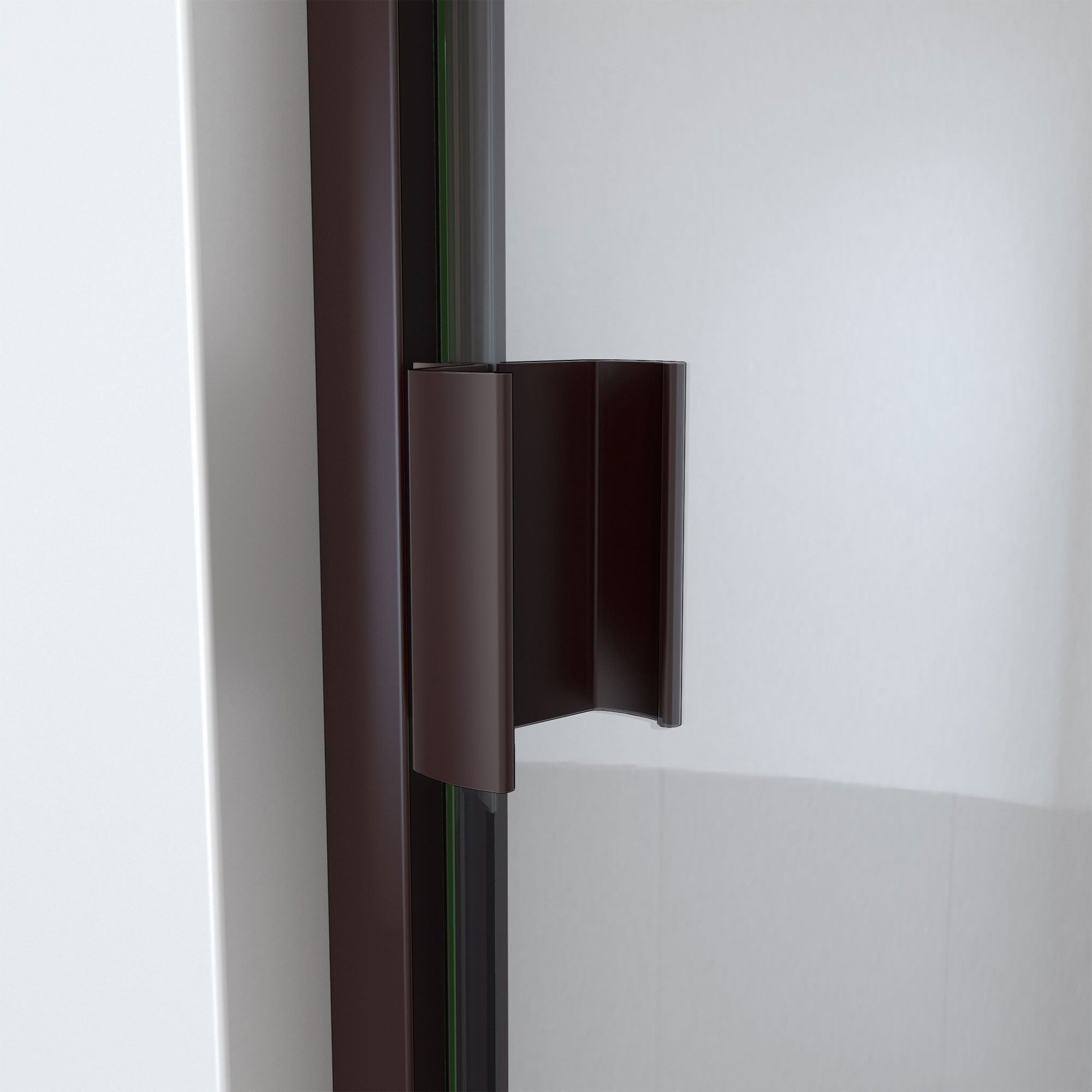 DreamLine Alliance Swing BG 30 - 31 inch W x 69 inch H Semi-Frameless Swing Shower Door