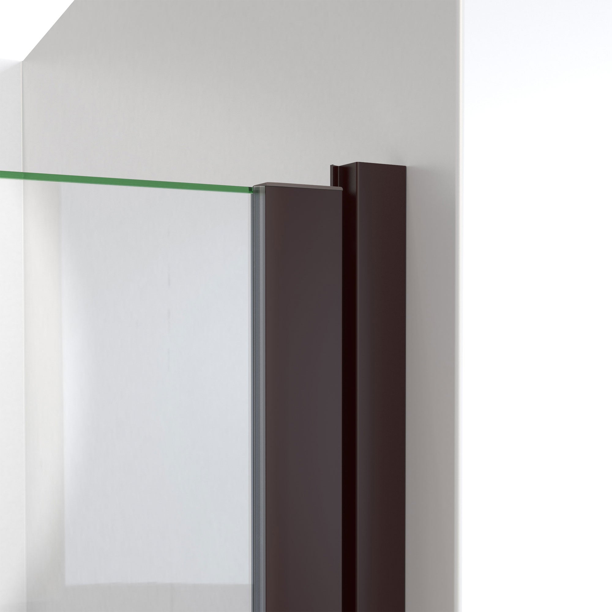 DreamLine Alliance Swing BG 30 - 31 inch W x 69 inch H Semi-Frameless Swing Shower Door