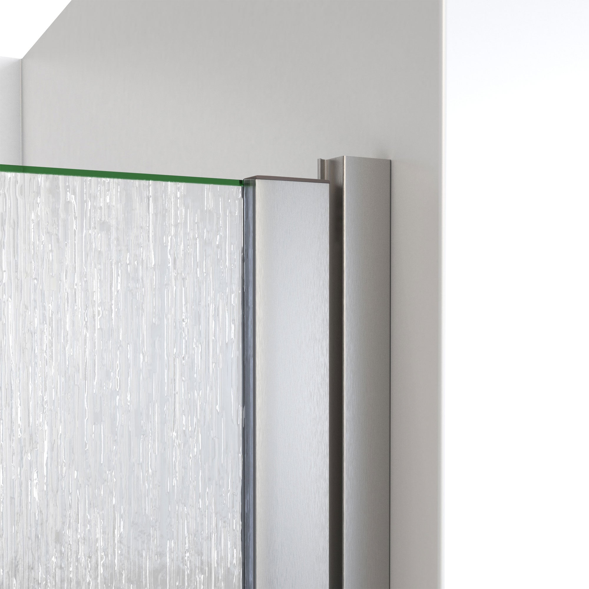 DreamLine Alliance Swing BG 30 - 31 inch W x 69 inch H Semi-Frameless Swing Shower Door