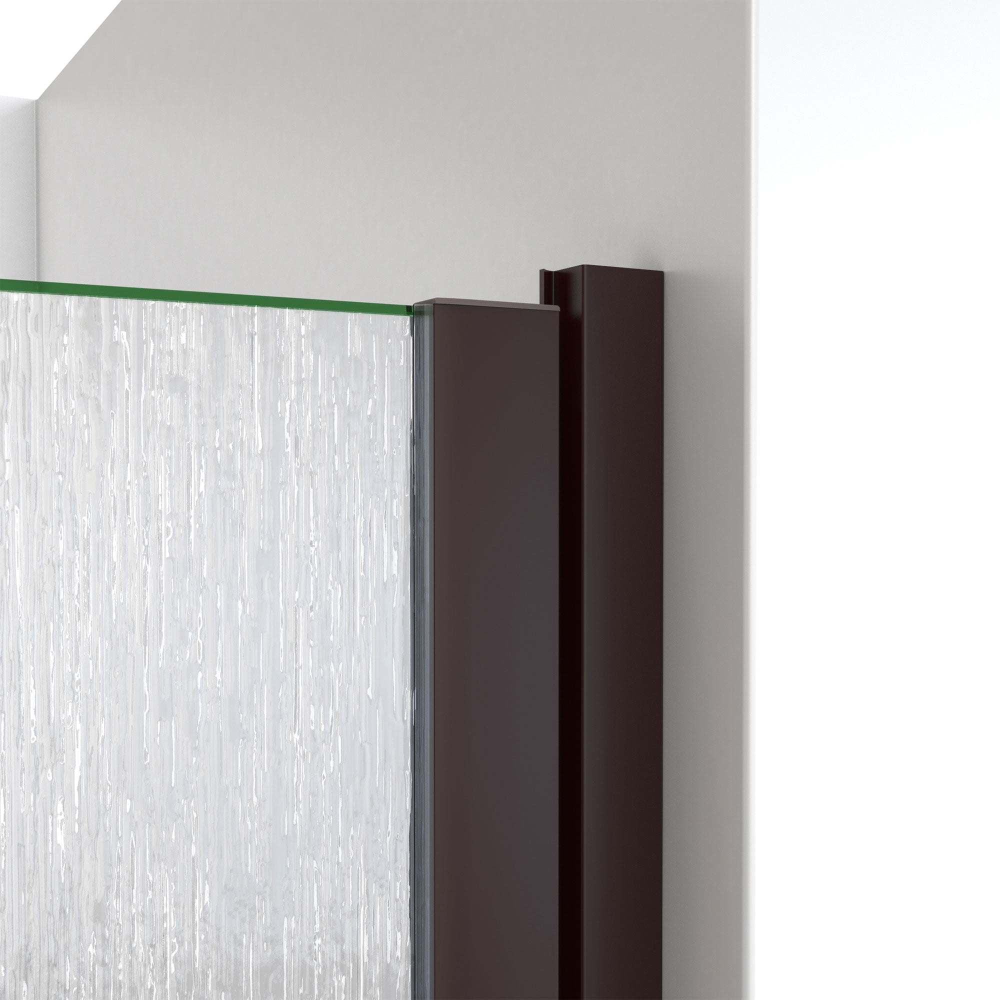 DreamLine Alliance Swing BG 30 - 31 inch W x 69 inch H Semi-Frameless Swing Shower Door