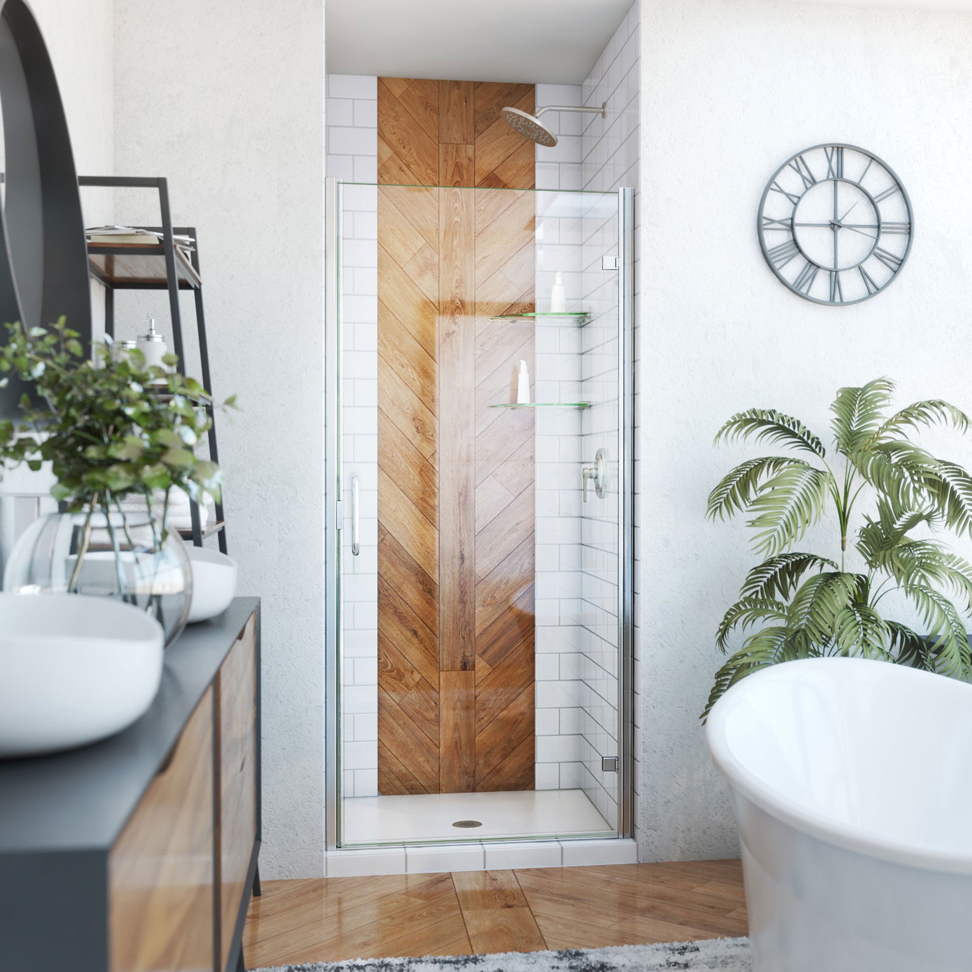 Alliance Swing 33 - 34 " W Shower Door